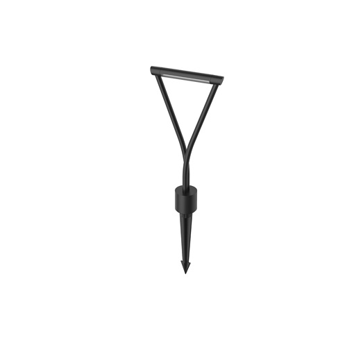 LED Garden Light by Kuzco Lighting - Maro Collection, Black Finish - EG25714-BK