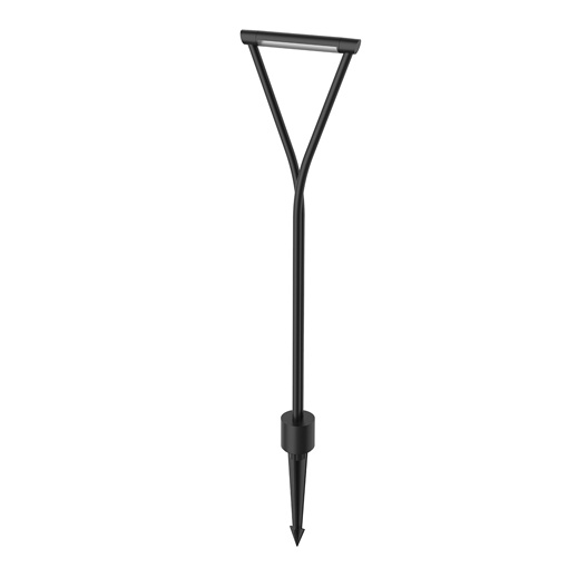 LED Garden Light by Kuzco Lighting - Maro Collection, Black Finish - EG25726-BK