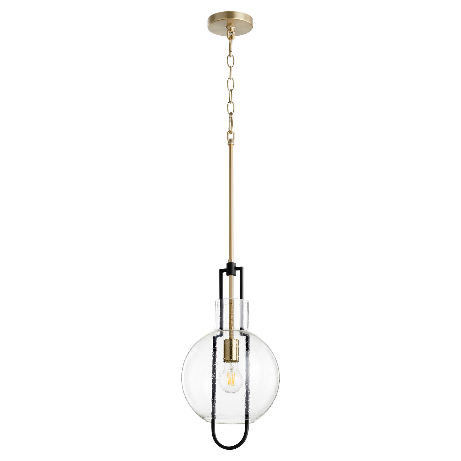 Textured Glass Pend… - image