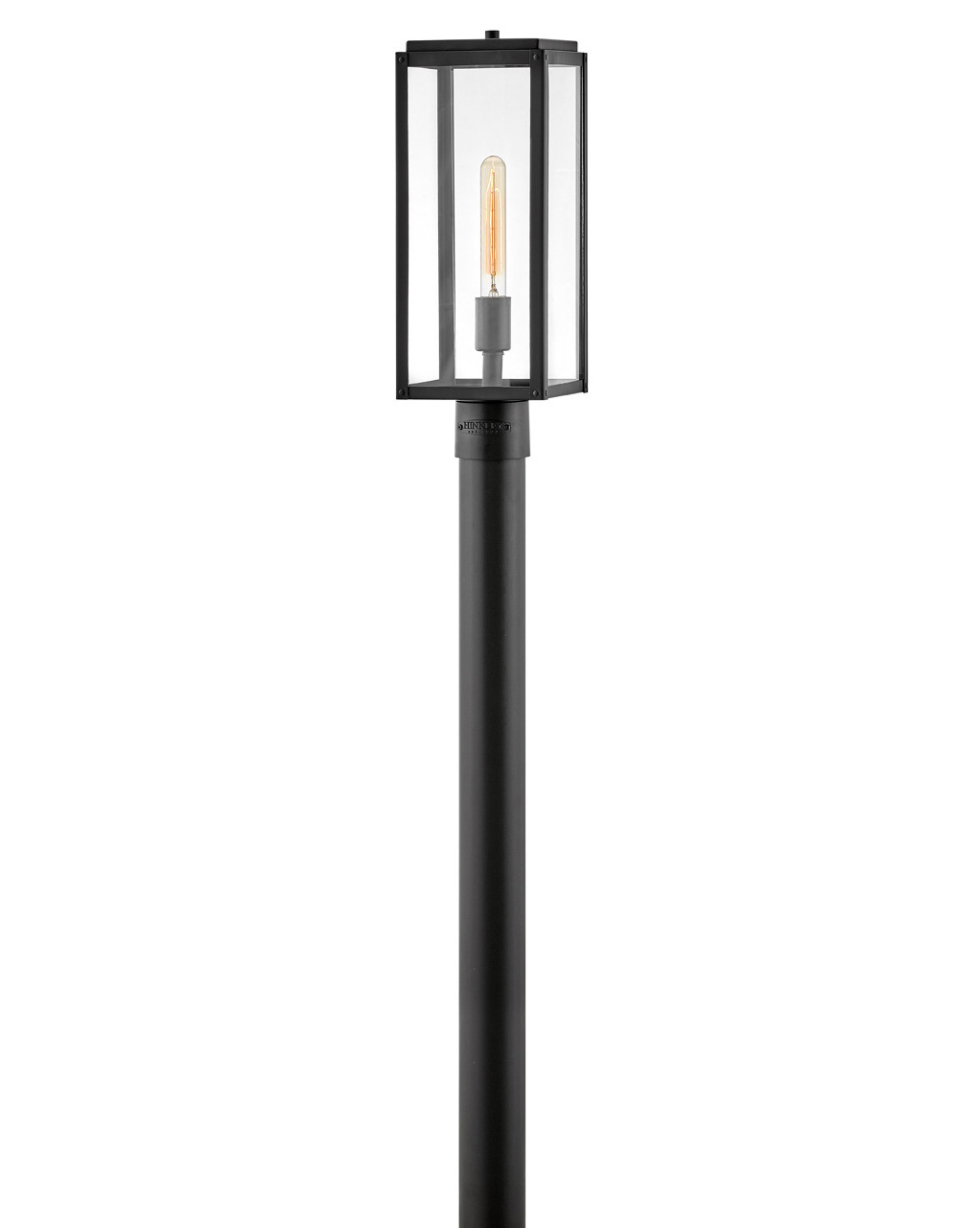 Hinkley Max LED Post Top or Pier Mount in Black - 2591BK