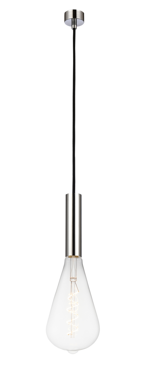 LED Mini Pendant by Innovations - Auralume Collection, Polished Chrome Finish - 198-1P-PC-BB125LED