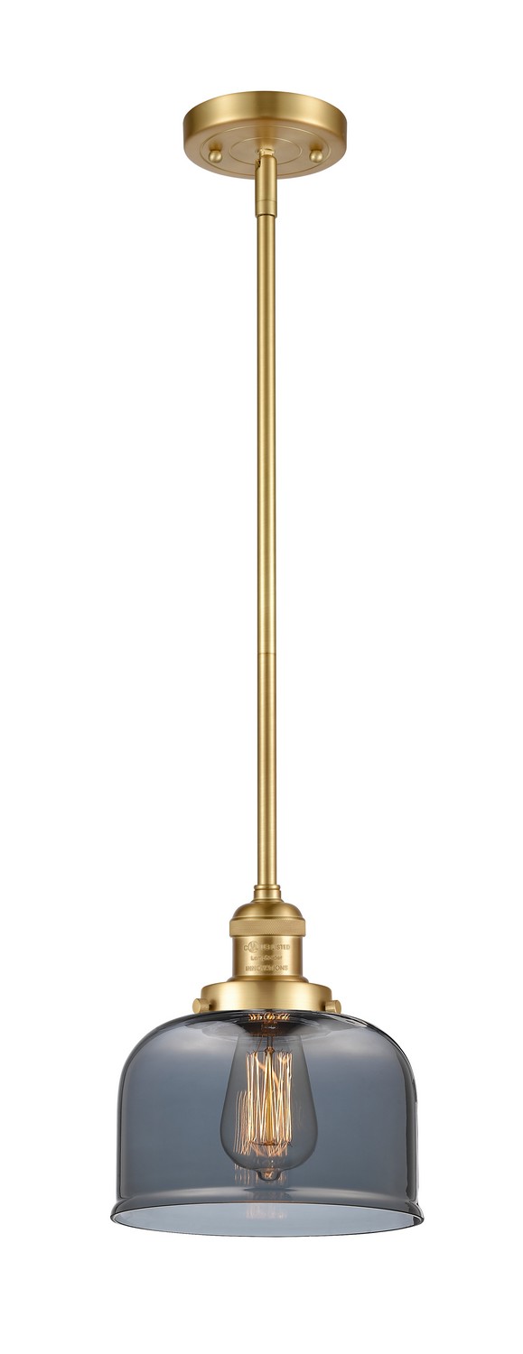 LED Mini Pendant by Innovations - Franklin Restoration Collection, Satin Gold Finish - 201S-SG-G73-LED