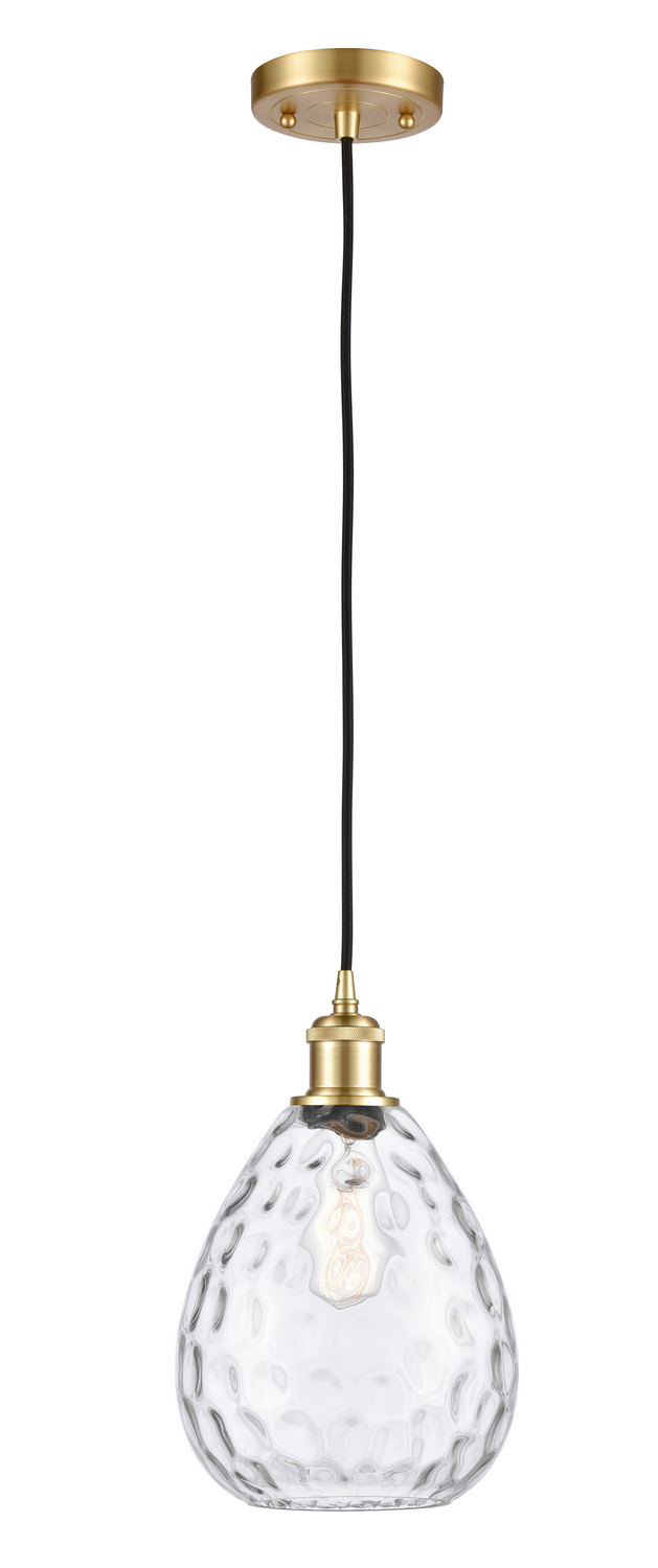 LED Mini Pendant by Innovations - Ballston Collection, Satin Gold Finish - 516-1P-SG-G372-LED