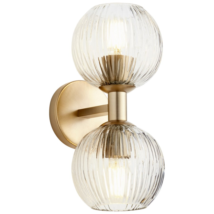 Aged Brass Wall Mou…