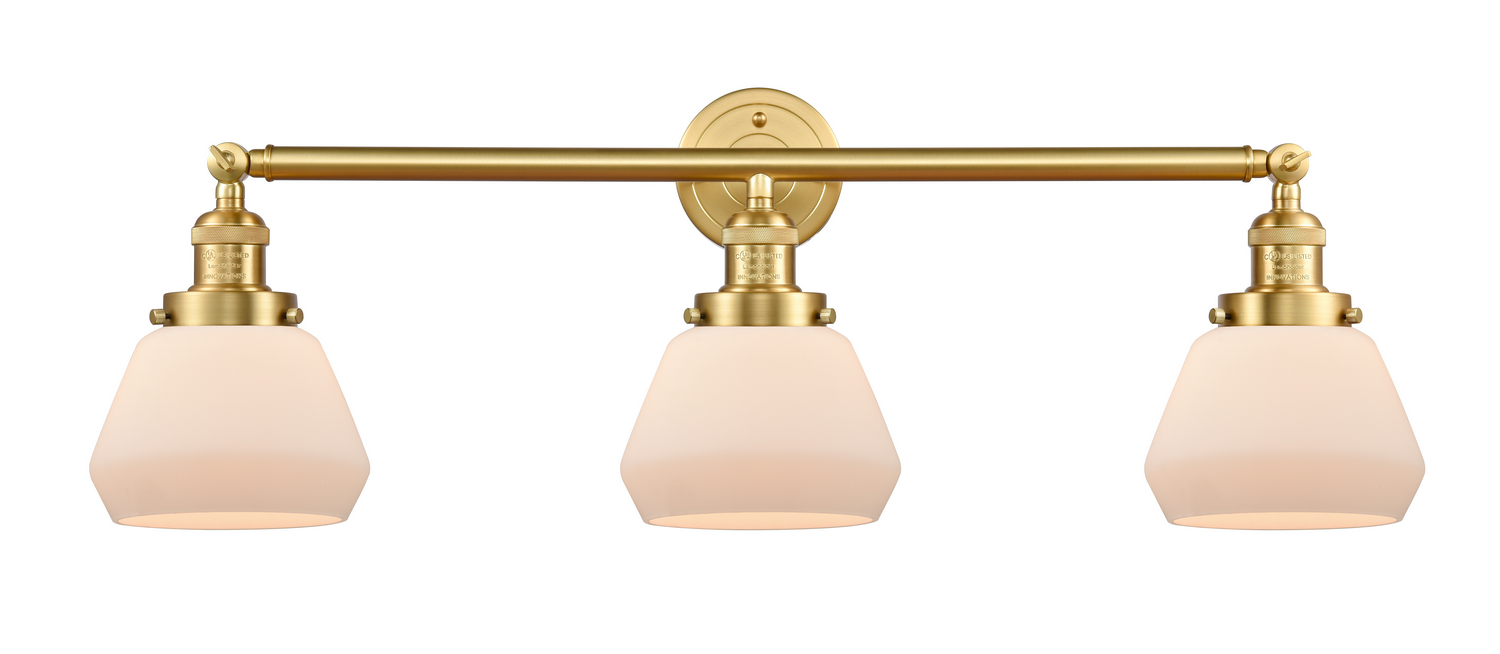 LED Bath Vanity by Innovations - Franklin Restoration Collection, Satin Gold Finish - 205-SG-G171-LED