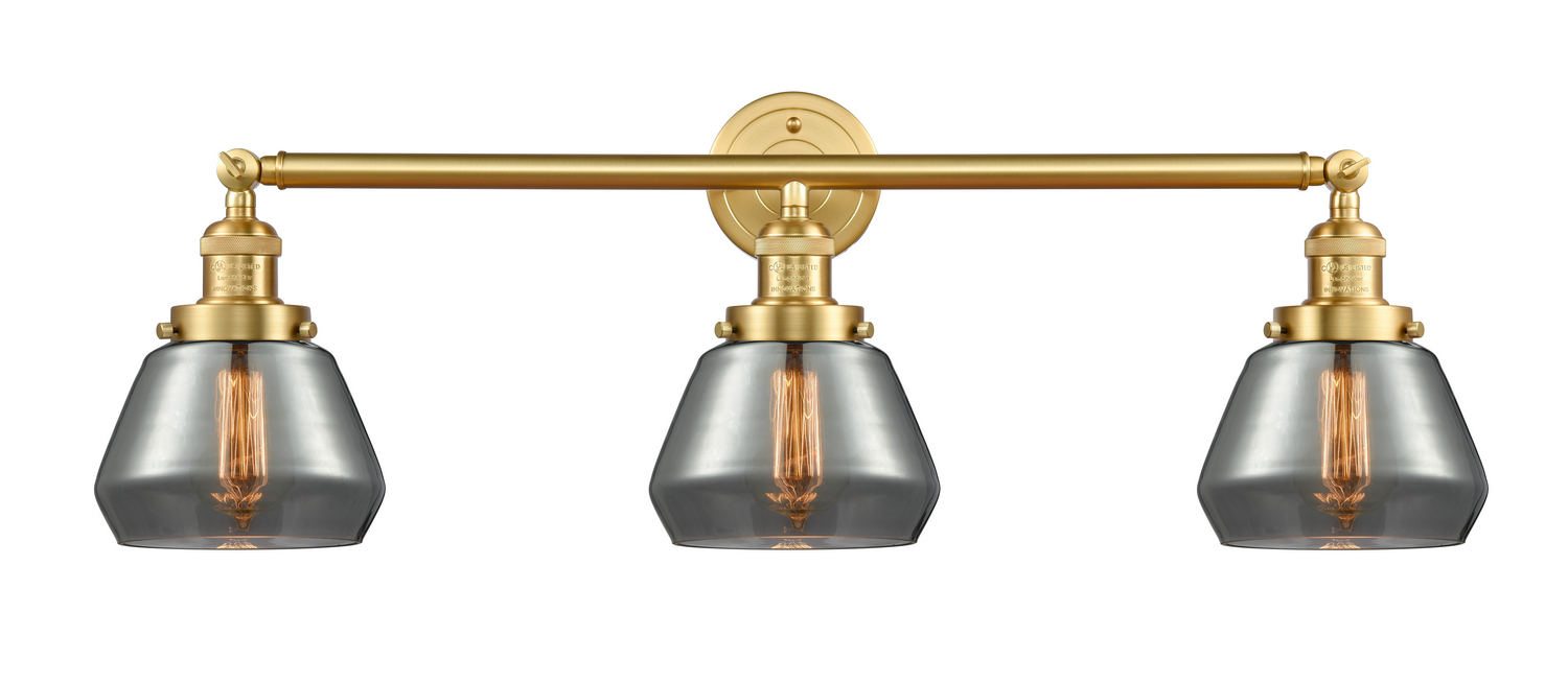 LED Bath Vanity by Innovations - Franklin Restoration Collection, Satin Gold Finish - 205-SG-G173-LED