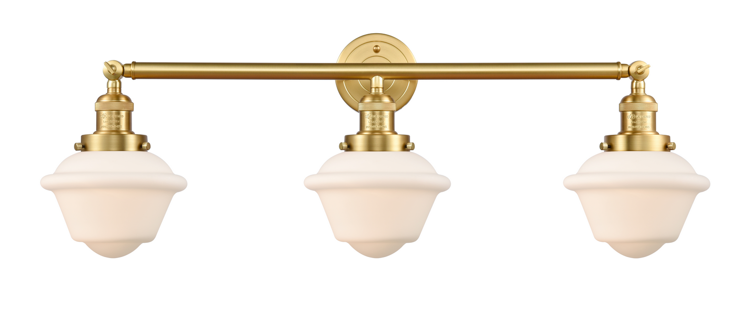 LED Bath Vanity by Innovations - Franklin Restoration Collection, Satin Gold Finish - 205-SG-G531-LED
