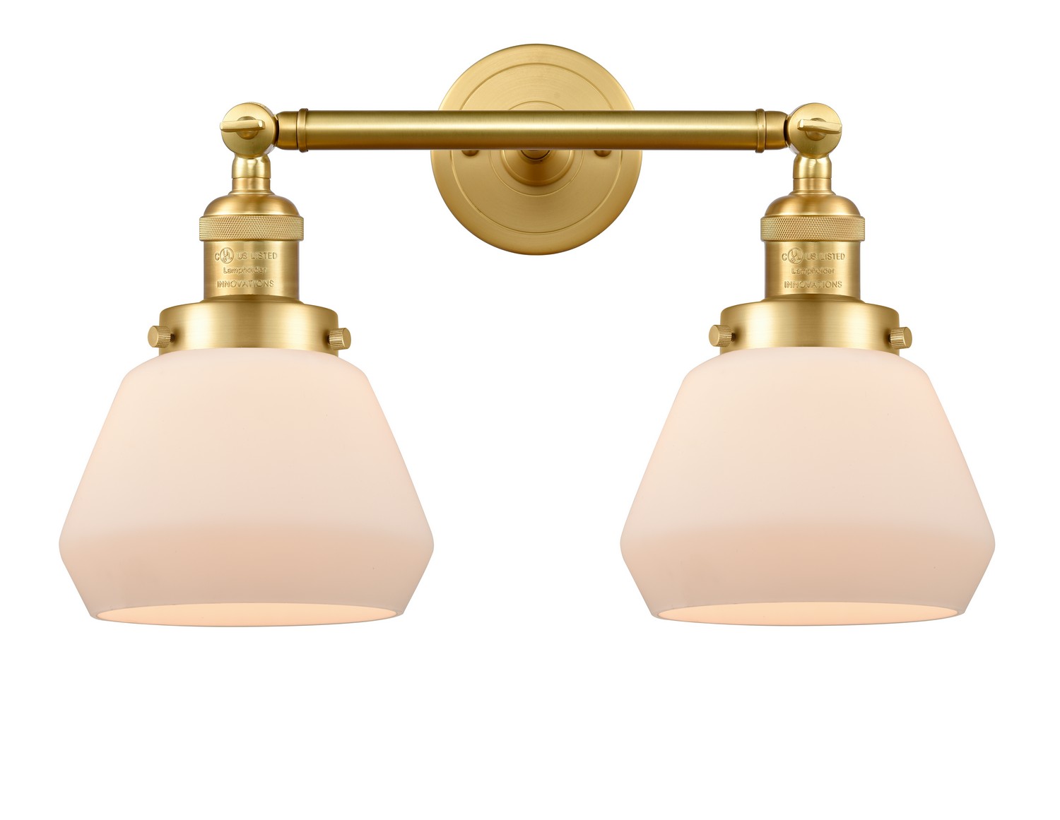 LED Bath Vanity by Innovations - Franklin Restoration Collection, Satin Gold Finish - 208-SG-G171-LED