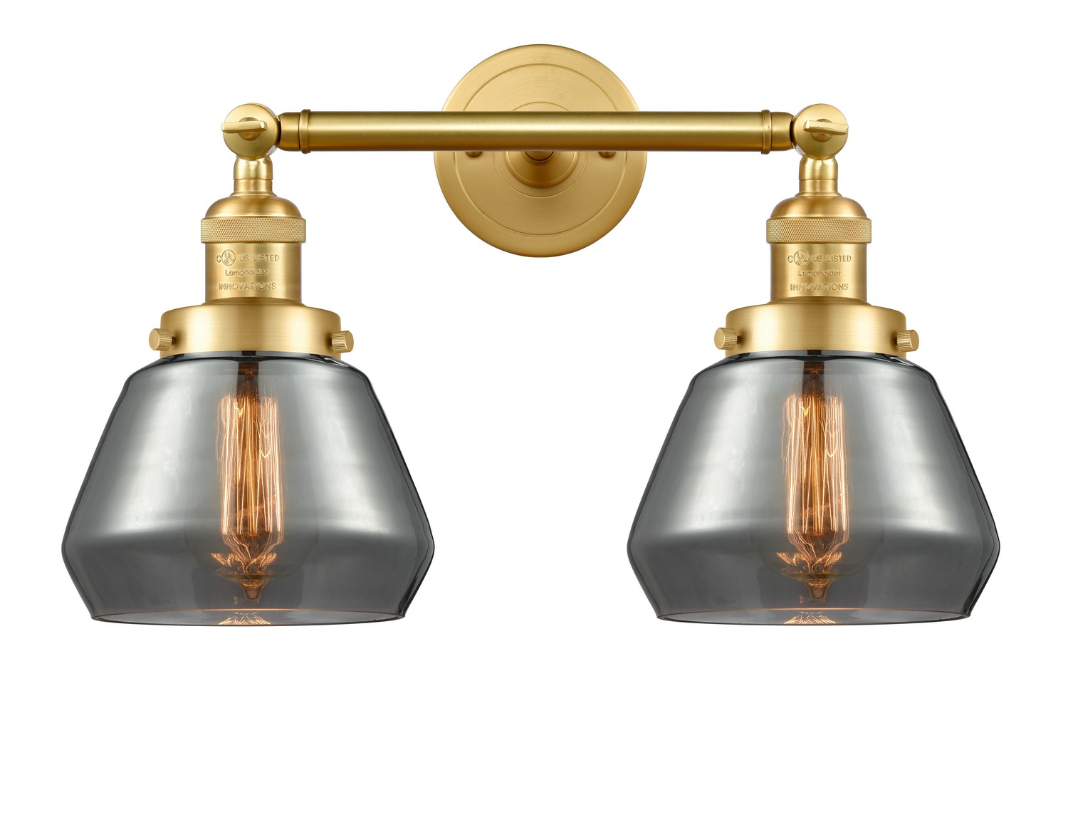 LED Bath Vanity by Innovations - Franklin Restoration Collection, Satin Gold Finish - 208-SG-G173-LED