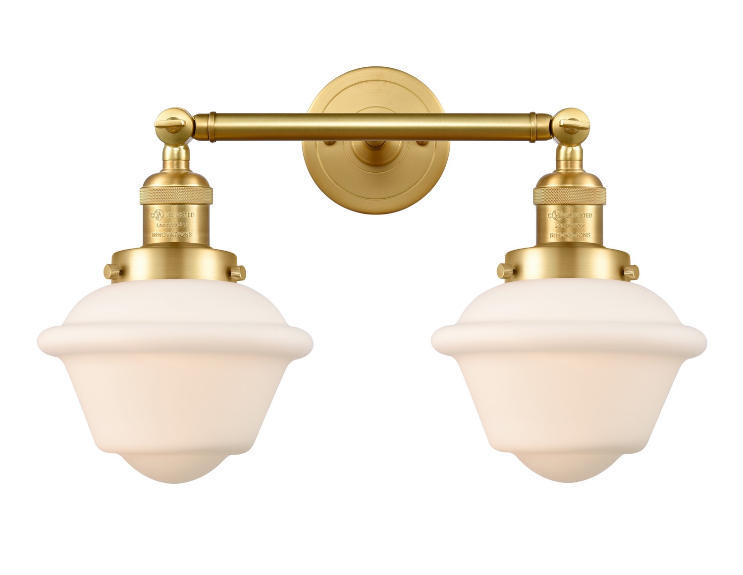 LED Bath Vanity by Innovations - Franklin Restoration Collection, Satin Gold Finish - 208-SG-G531-LED