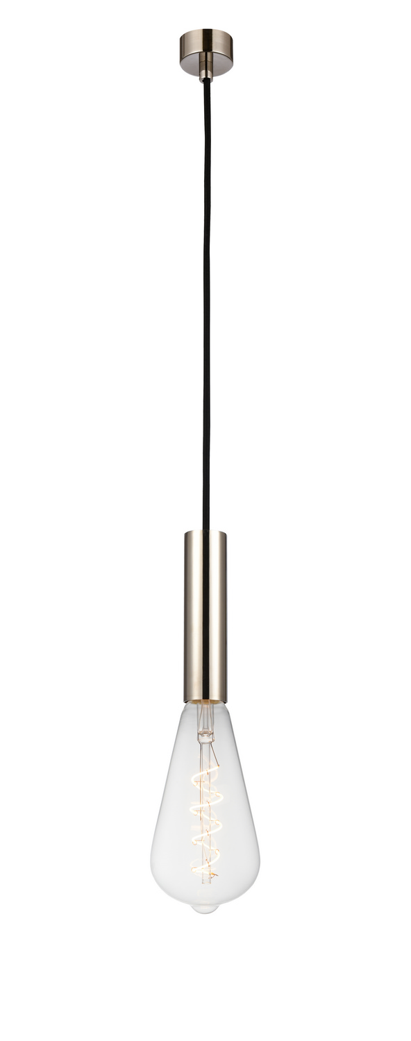 LED Mini Pendant by Innovations - Auralume Collection, Polished Nickel Finish - 198-1P-PN-BB95LED
