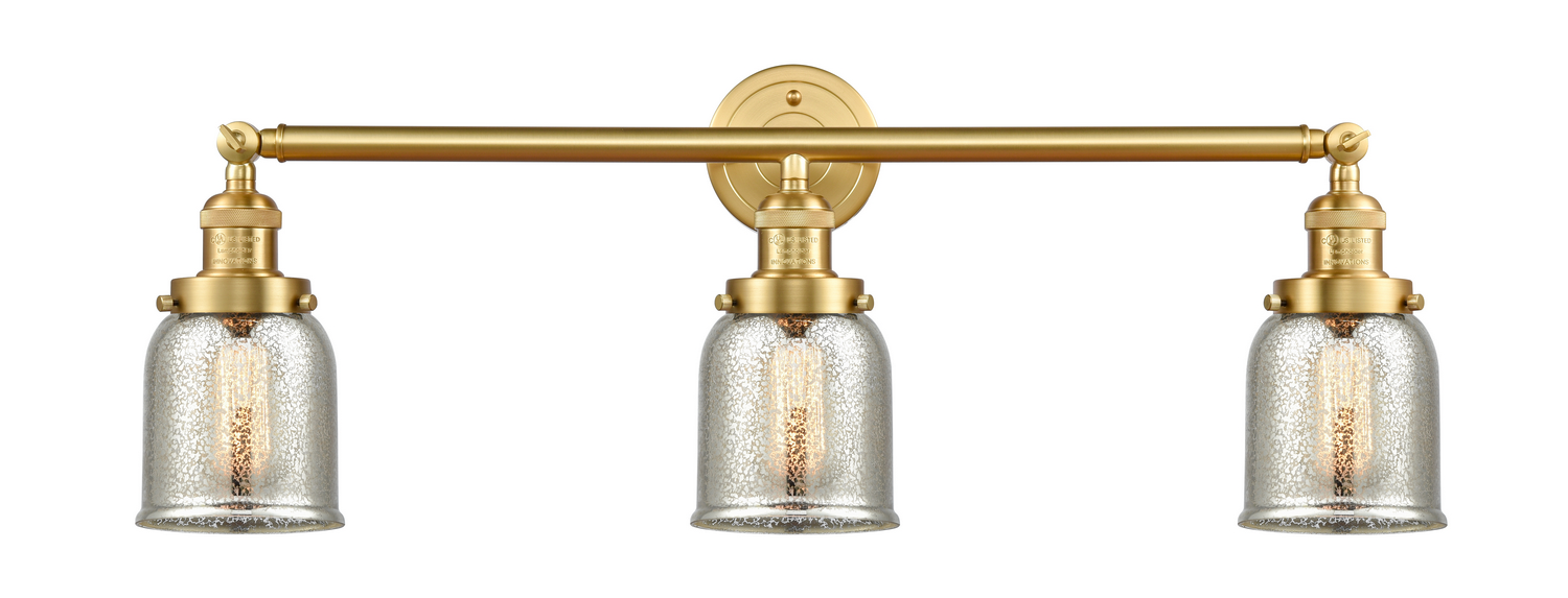 LED Bath Vanity by Innovations - Franklin Restoration Collection, Satin Gold Finish - 205-SG-G58-LED