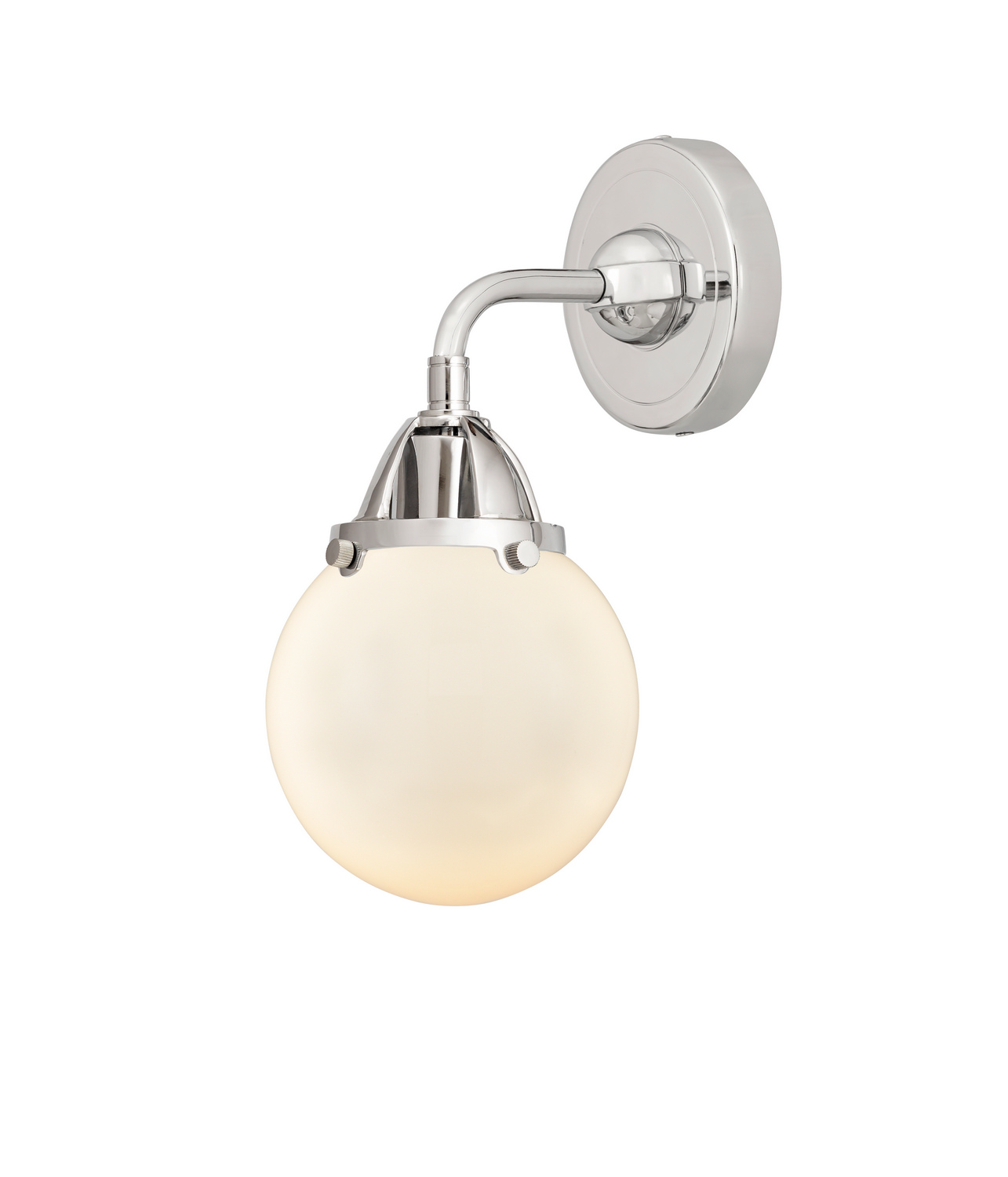 One Light Wall Sconce by Innovations - Nouveau 2 Collection, Polished Chrome Finish - 288-1W-PC-G201-6