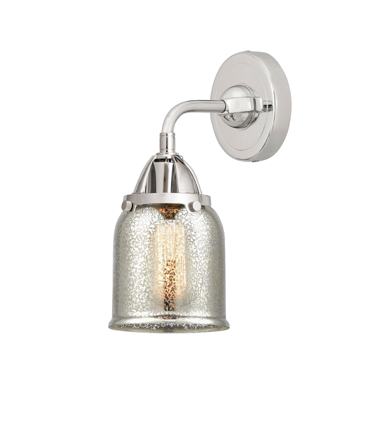 One Light Wall Sconce by Innovations - Nouveau 2 Collection, Polished Chrome Finish - 288-1W-PC-G58