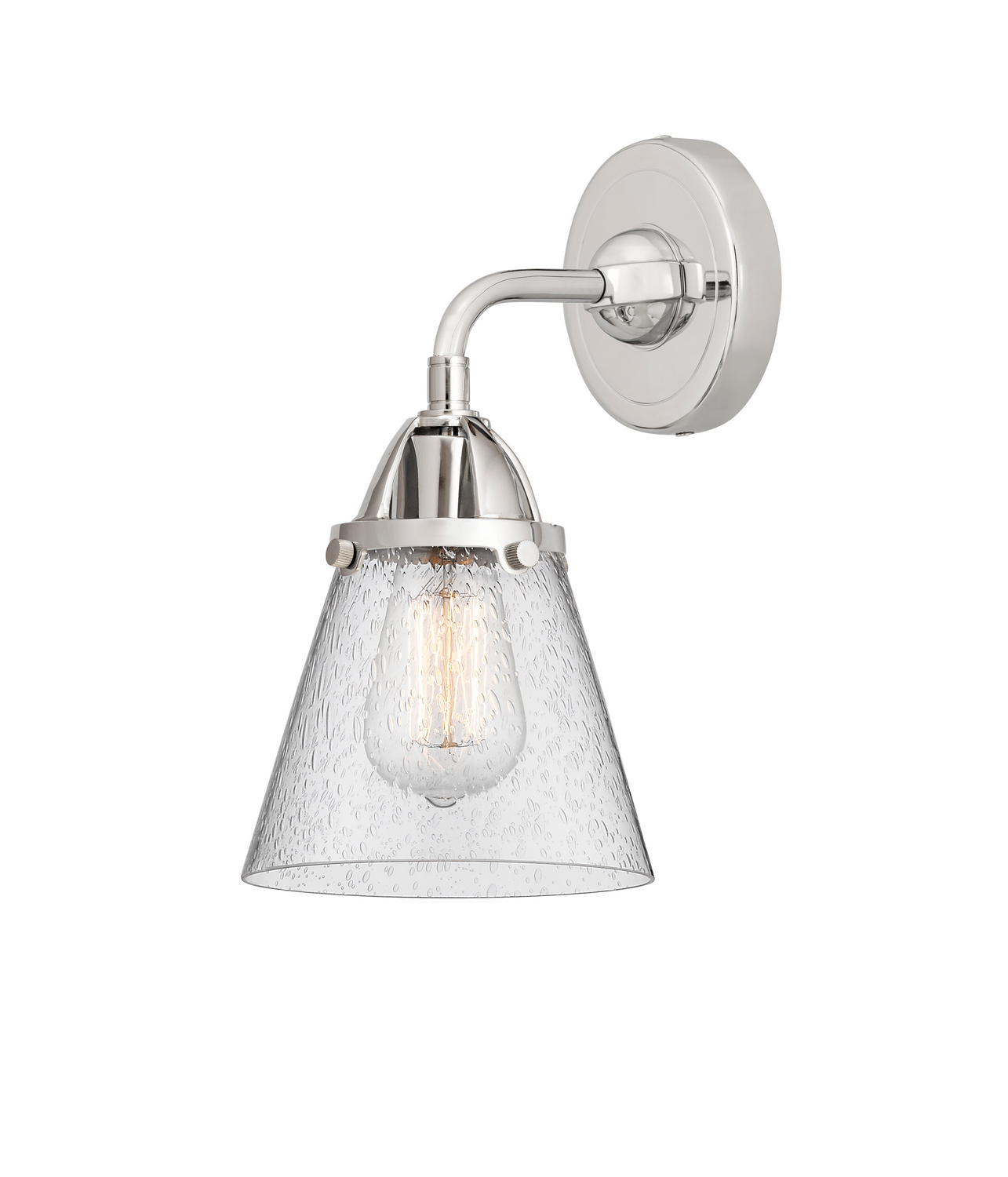 One Light Wall Sconce by Innovations - Nouveau 2 Collection, Polished Chrome Finish - 288-1W-PC-G64