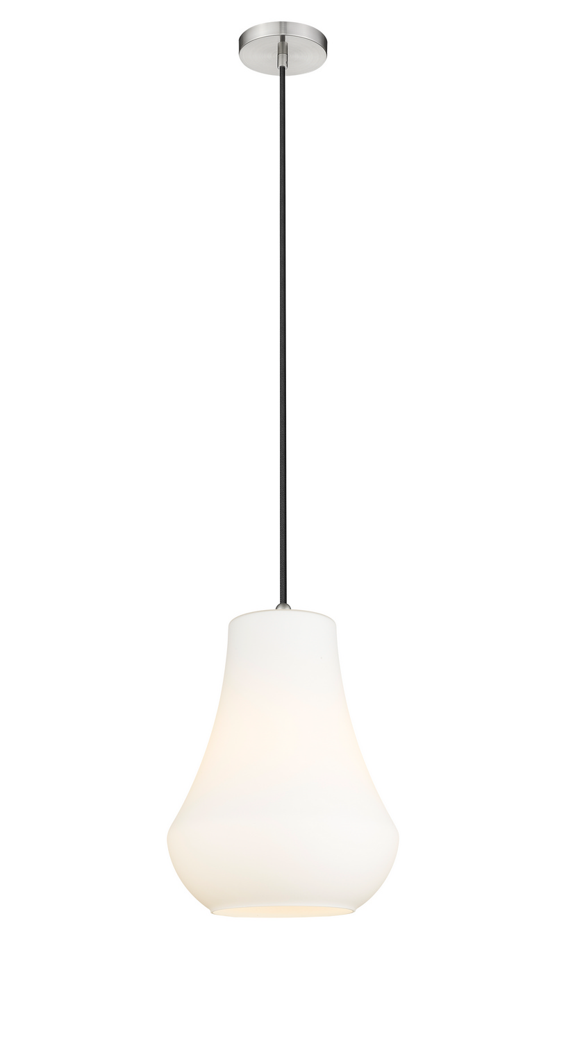 One Light Mini Pendant by Innovations - Fairfield Collection, Brushed Satin Nickel Finish - 491-1P-SN-G571-12