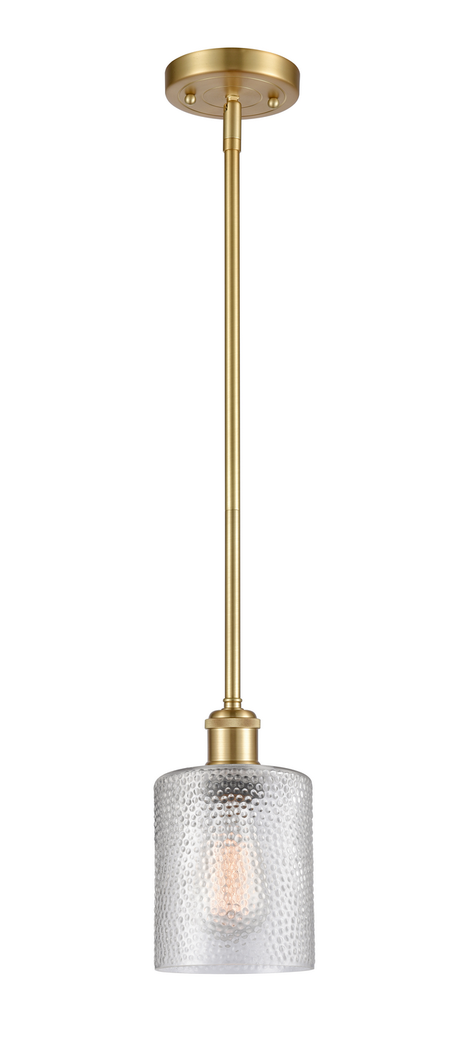 LED Mini Pendant by Innovations - Ballston Collection, Satin Gold Finish - 516-1S-SG-G112-LED