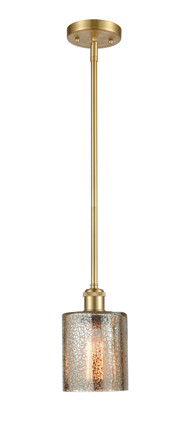 LED Mini Pendant by Innovations - Ballston Collection, Satin Gold Finish - 516-1S-SG-G116-LED