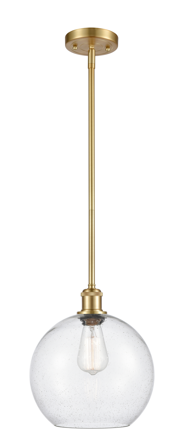 LED Mini Pendant by Innovations - Ballston Collection, Satin Gold Finish - 516-1S-SG-G124-10-LED