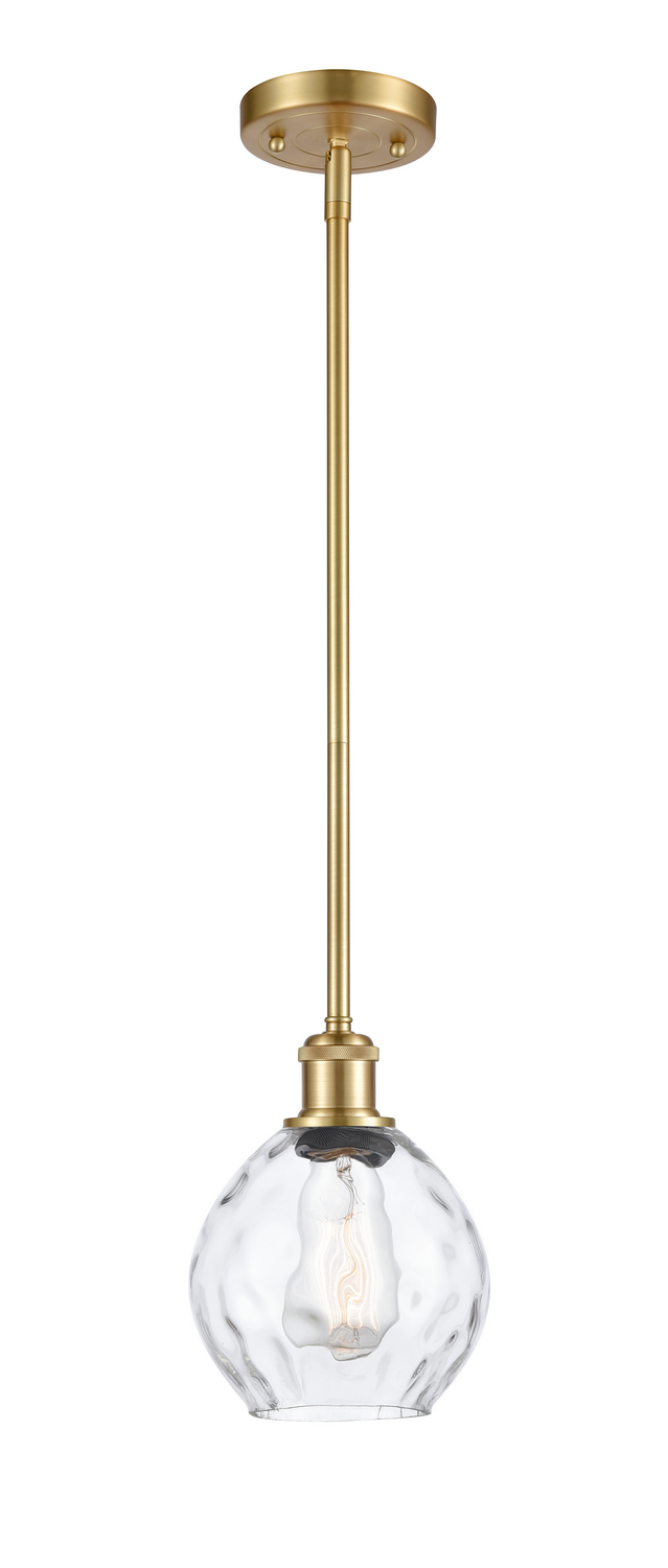 LED Mini Pendant by Innovations - Ballston Collection, Satin Gold Finish - 516-1S-SG-G362-LED