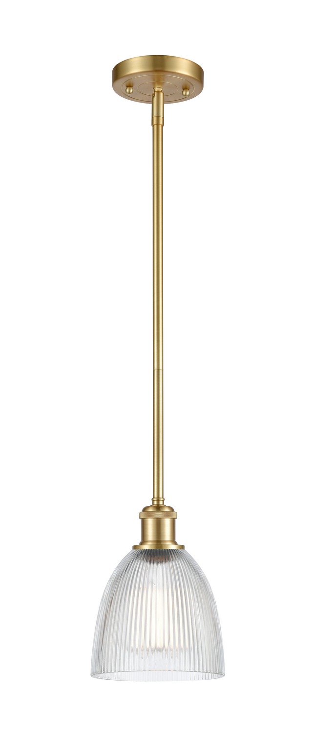 LED Mini Pendant by Innovations - Ballston Collection, Satin Gold Finish - 516-1S-SG-G382-LED