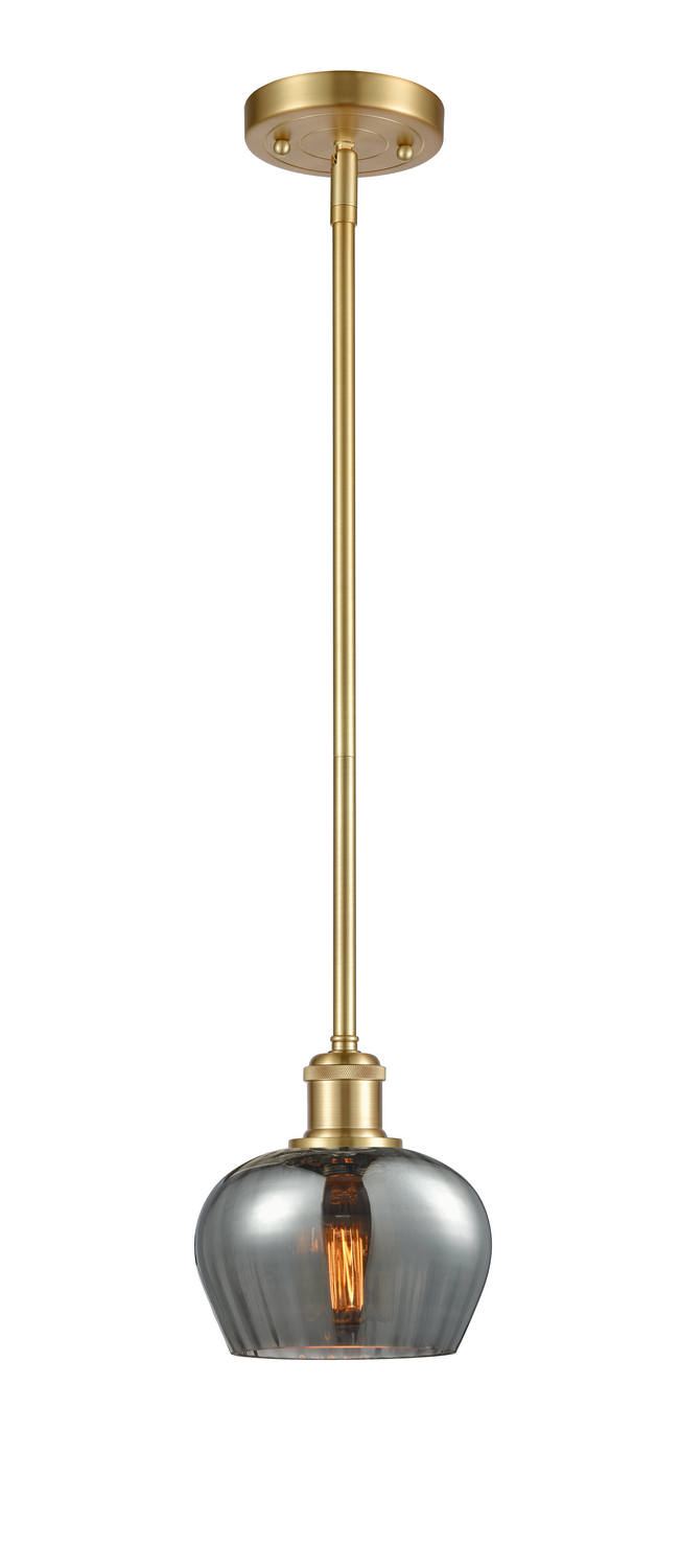 LED Mini Pendant by Innovations - Ballston Collection, Satin Gold Finish - 516-1S-SG-G93-LED
