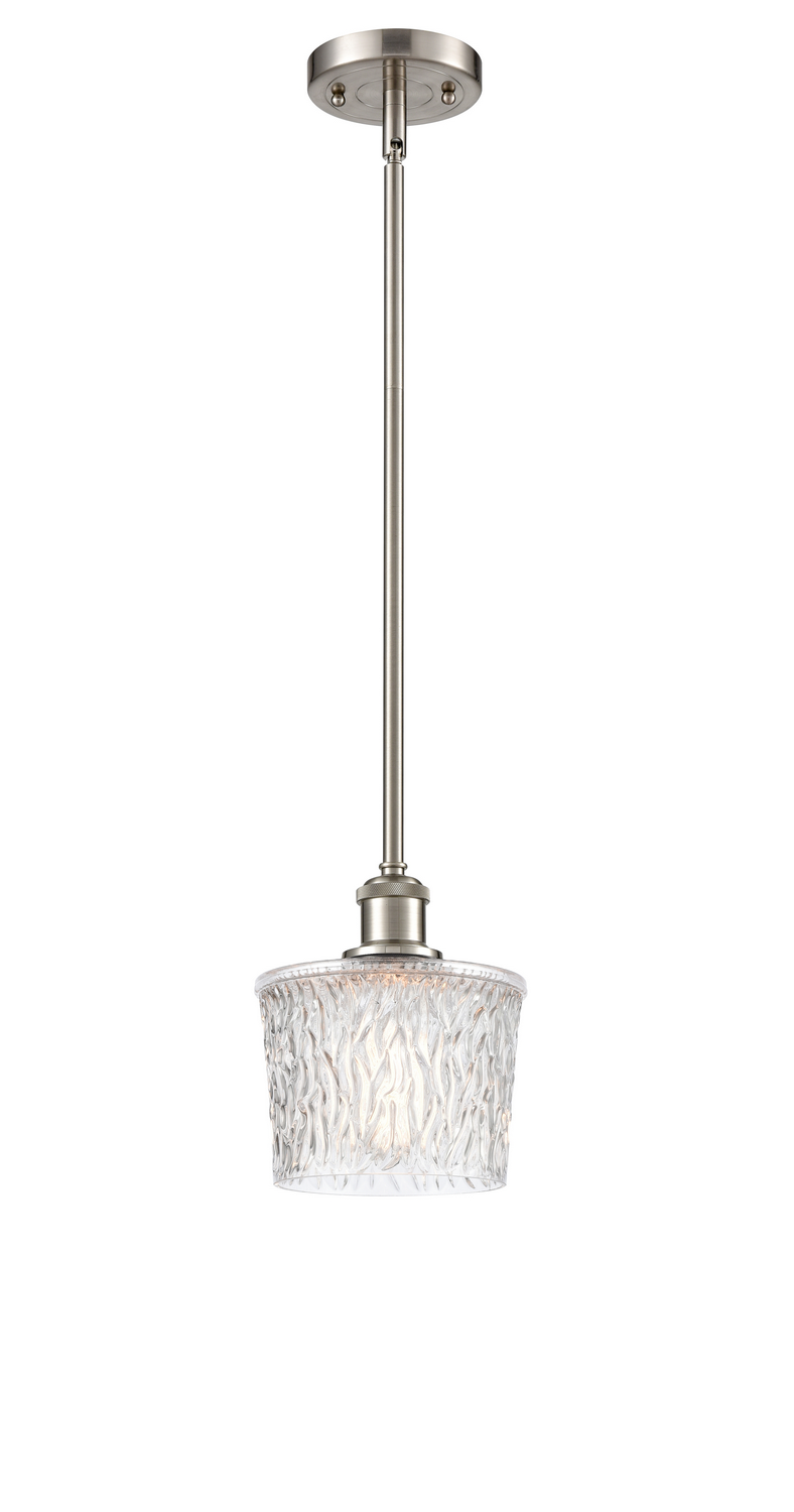LED Mini Pendant by Innovations - Ballston Collection, Brushed Satin Nickel Finish - 516-1S-SN-G402-LED