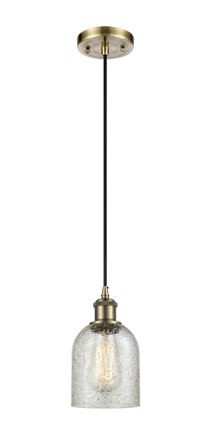 LED Mini Pendant by Innovations - Ballston Collection, Antique Brass Finish - 516-1P-AB-G259-LED