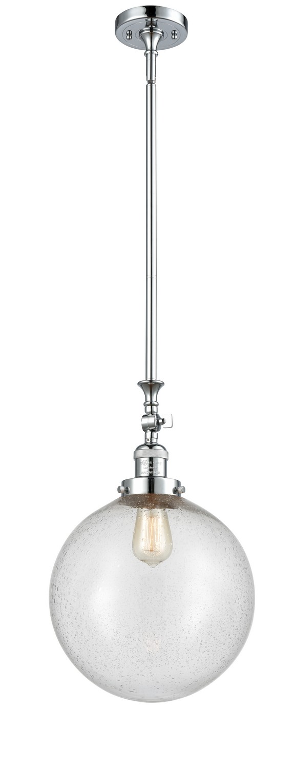 LED Mini Pendant by Innovations - Franklin Restoration Collection, Polished Chrome Finish - 206-PC-G204-12-LED