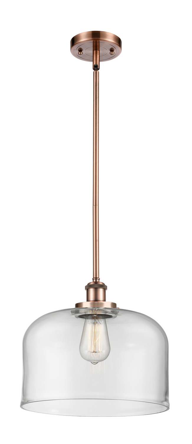 LED Mini Pendant by Innovations - Ballston Urban Collection, Antique Copper Finish - 916-1S-AC-G72-L-LED
