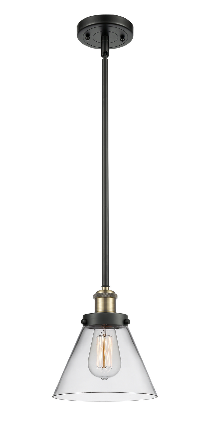 LED Mini Pendant by Innovations - Ballston Urban Collection, Black Antique Brass Finish - 916-1S-BAB-G42-LED