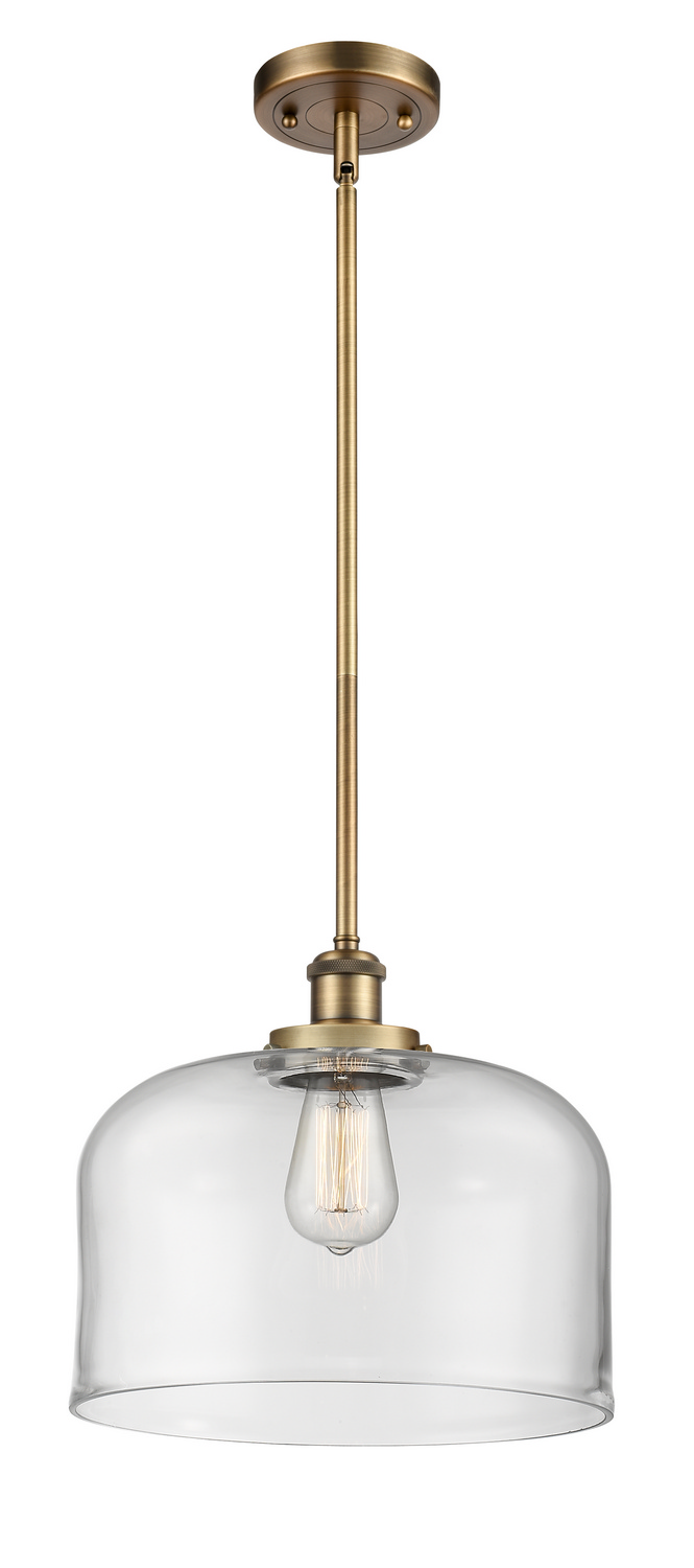 LED Mini Pendant by Innovations - Ballston Urban Collection, Brushed Brass Finish - 916-1S-BB-G72-L-LED