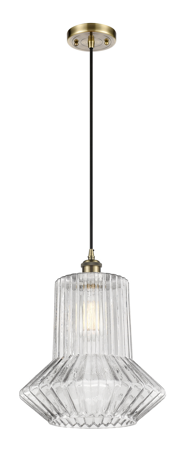 LED Mini Pendant by Innovations - Ballston Collection, Antique Brass Finish - 516-1P-AB-G212-LED