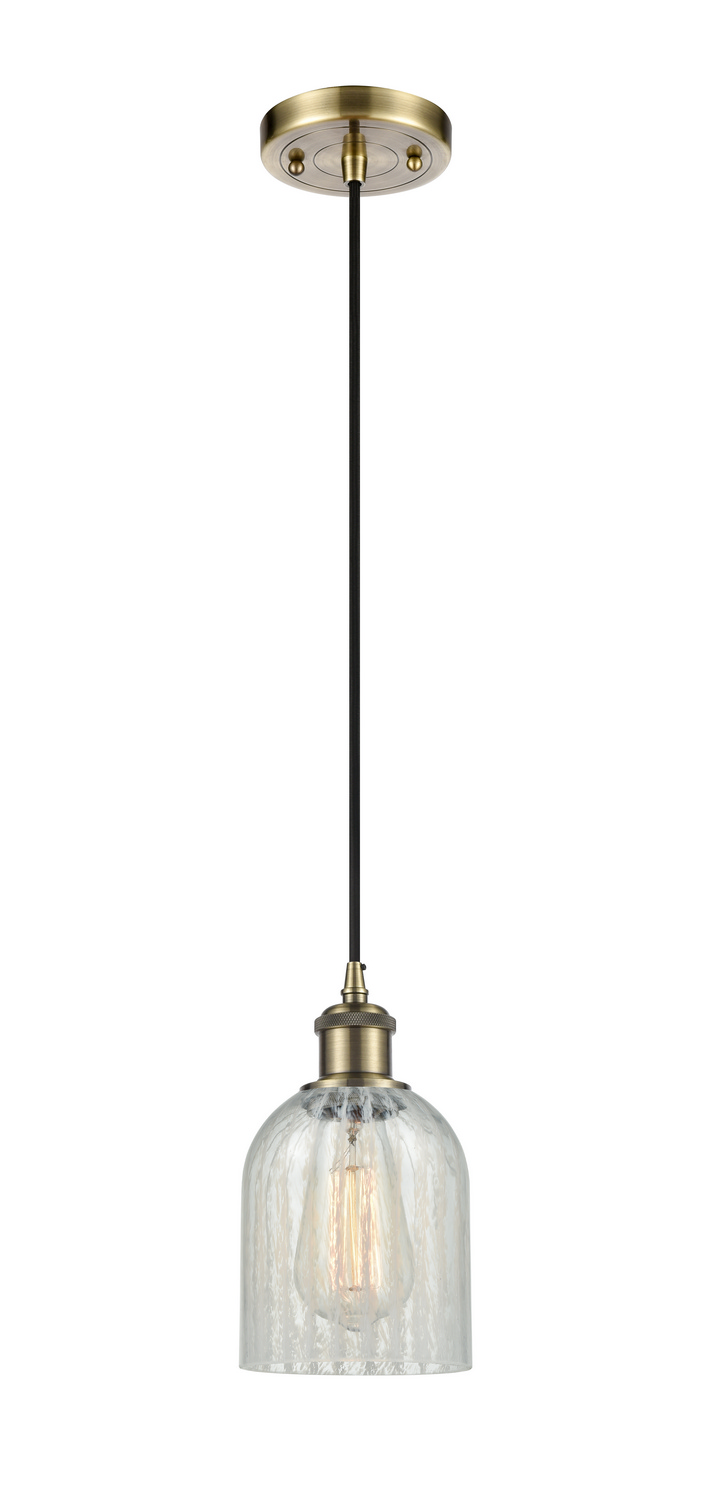 LED Mini Pendant by Innovations - Ballston Collection, Antique Brass Finish - 516-1P-AB-G2511-LED