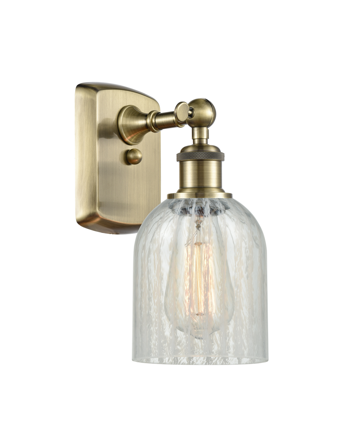LED Wall Sconce by Innovations - Ballston Collection, Antique Brass Finish - 516-1W-AB-G2511-LED