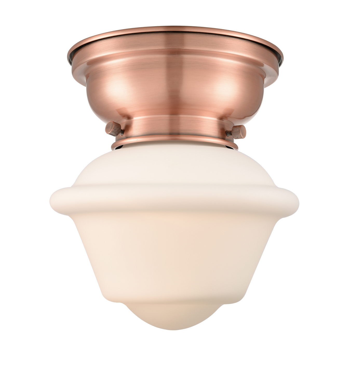 LED Flush Mount by Innovations - Franklin Restoration Collection, Antique Copper Finish - 623-1F-AC-G531-LED