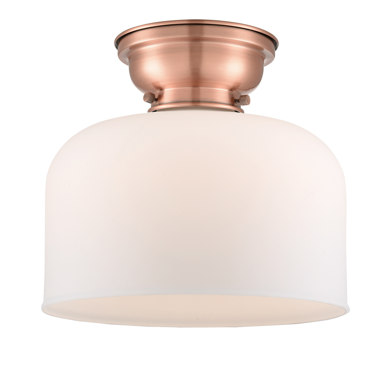 LED Flush Mount by Innovations - Franklin Restoration Collection, Antique Copper Finish - 623-1F-AC-G71-L-LED
