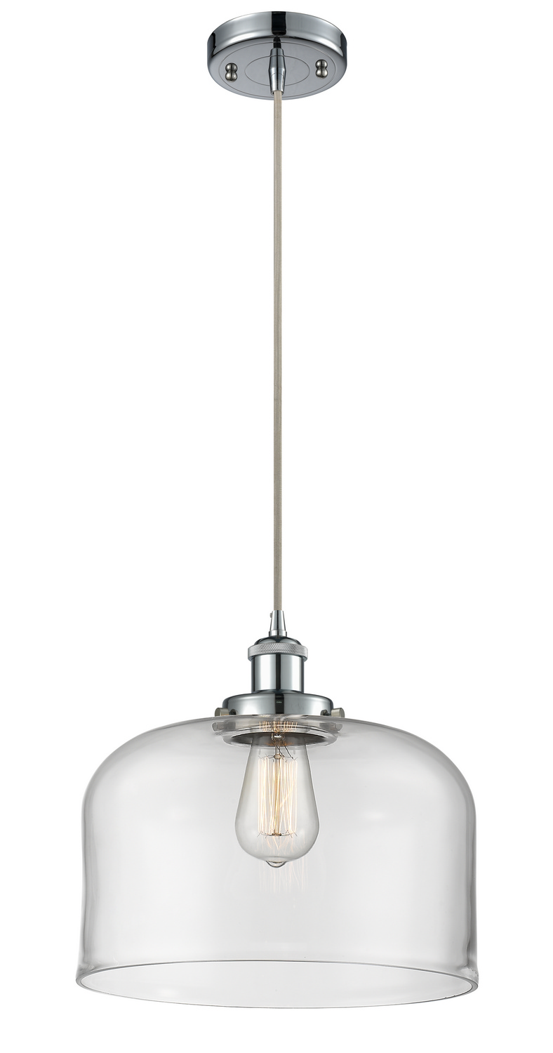 One Light Mini Pendant by Innovations - Ballston Urban Collection, Polished Chrome Finish - 916-1P-PC-G72-L