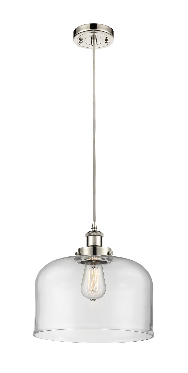 LED Mini Pendant by Innovations - Ballston Urban Collection, Polished Nickel Finish - 916-1P-PN-G72-L-LED