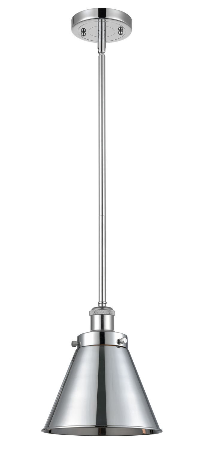 LED Mini Pendant by Innovations - Ballston Urban Collection, Polished Chrome Finish - 916-1S-PC-M13-PC-LED