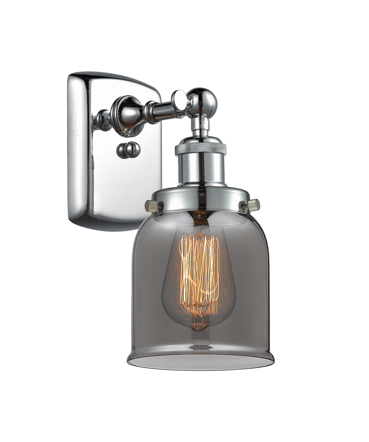 One Light Wall Sconce by Innovations - Ballston Urban Collection, Polished Chrome Finish - 916-1W-PC-G53