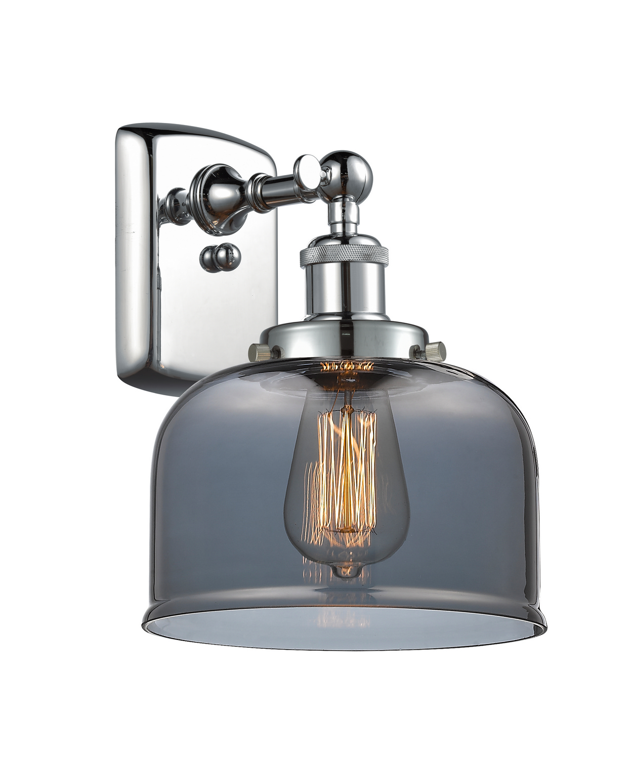 LED Wall Sconce by Innovations - Ballston Urban Collection, Polished Chrome Finish - 916-1W-PC-G73-LED