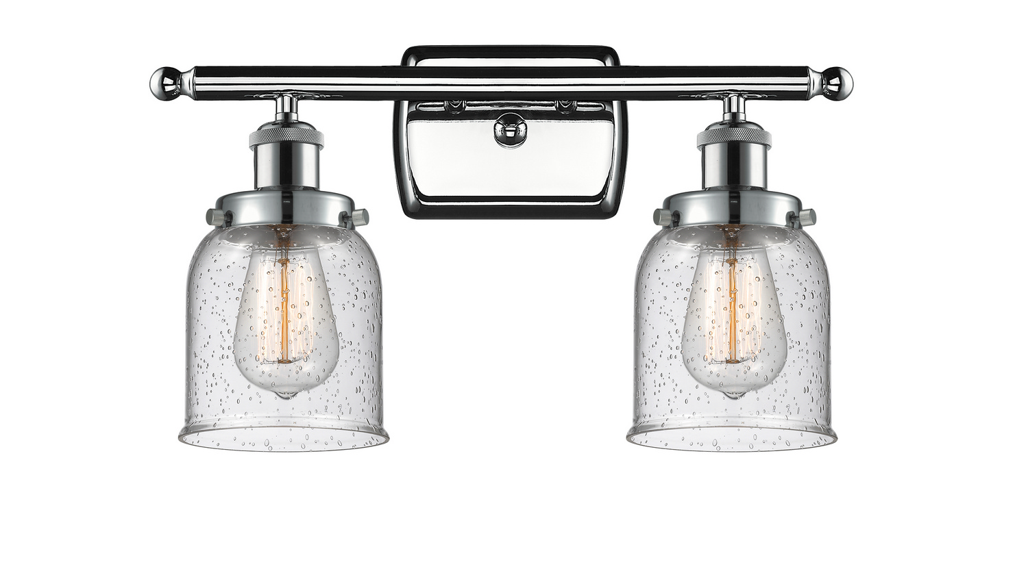Two Light Bath Vanity by Innovations - Ballston Urban Collection, Polished Chrome Finish - 916-2W-PC-G54