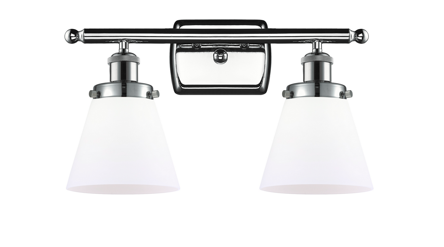 Two Light Bath Vanity by Innovations - Ballston Urban Collection, Polished Chrome Finish - 916-2W-PC-G61