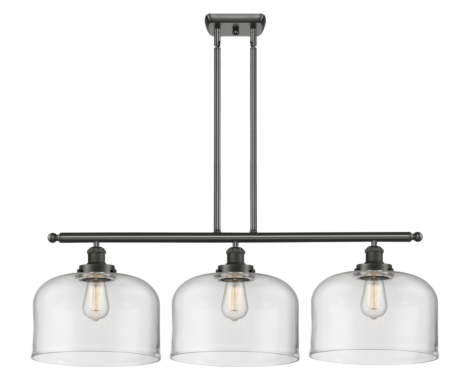 LED Island Pendant by Innovations - Ballston Urban Collection, Oil Rubbed Bronze Finish - 916-3I-OB-G72-L-LED