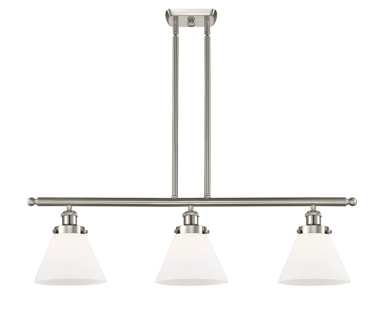 LED Island Pendant by Innovations - Ballston Urban Collection, Brushed Satin Nickel Finish - 916-3I-SN-G41-LED