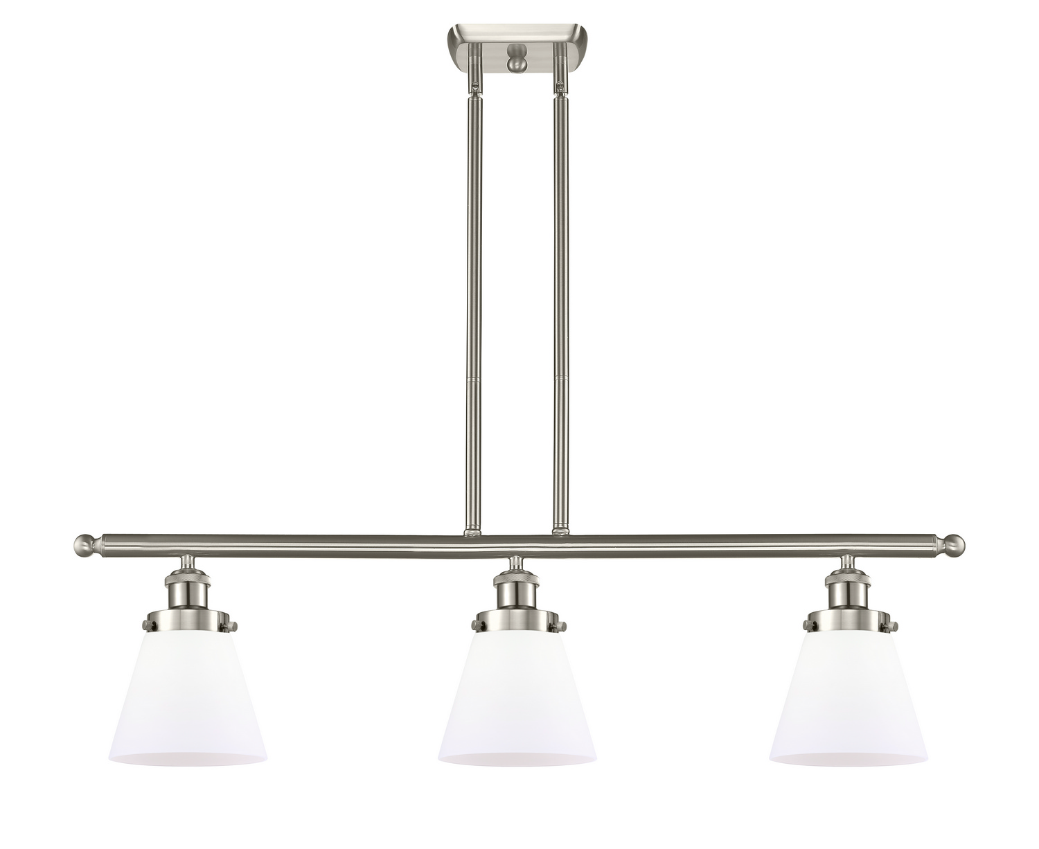 LED Island Pendant by Innovations - Ballston Urban Collection, Brushed Satin Nickel Finish - 916-3I-SN-G61-LED