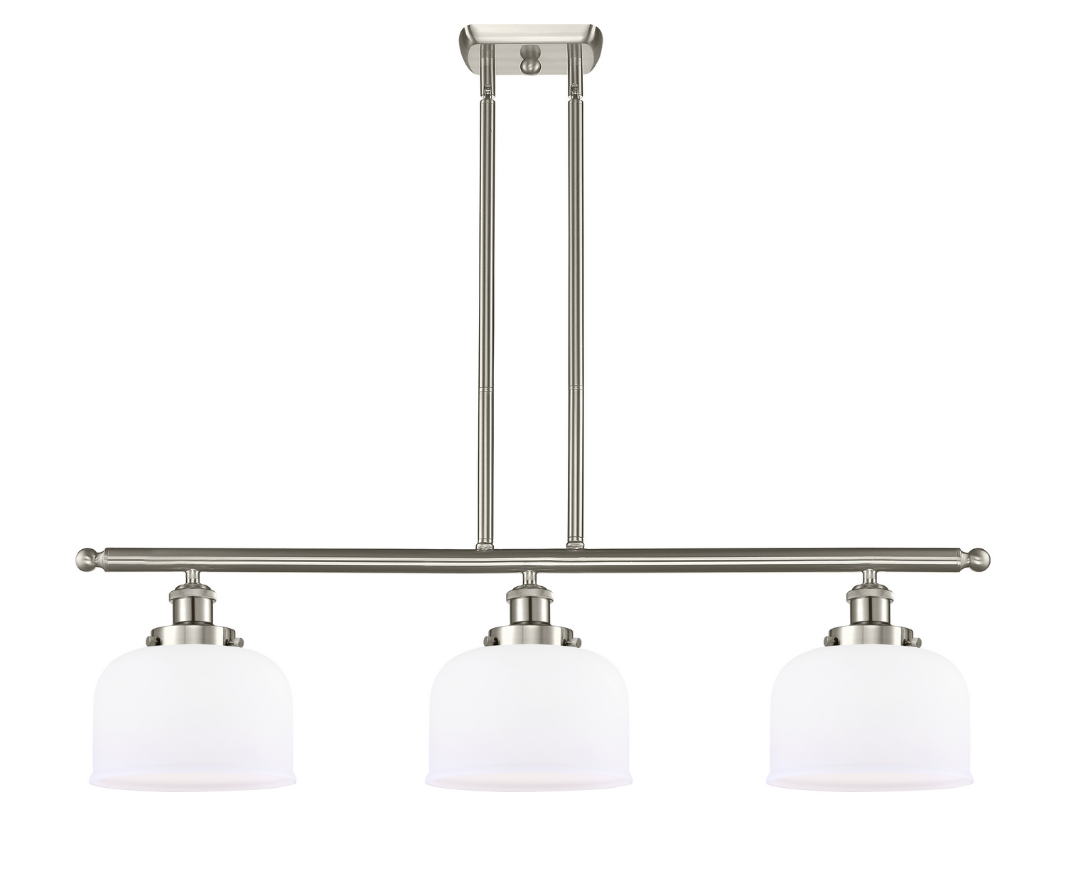 LED Island Pendant by Innovations - Ballston Urban Collection, Brushed Satin Nickel Finish - 916-3I-SN-G71-LED