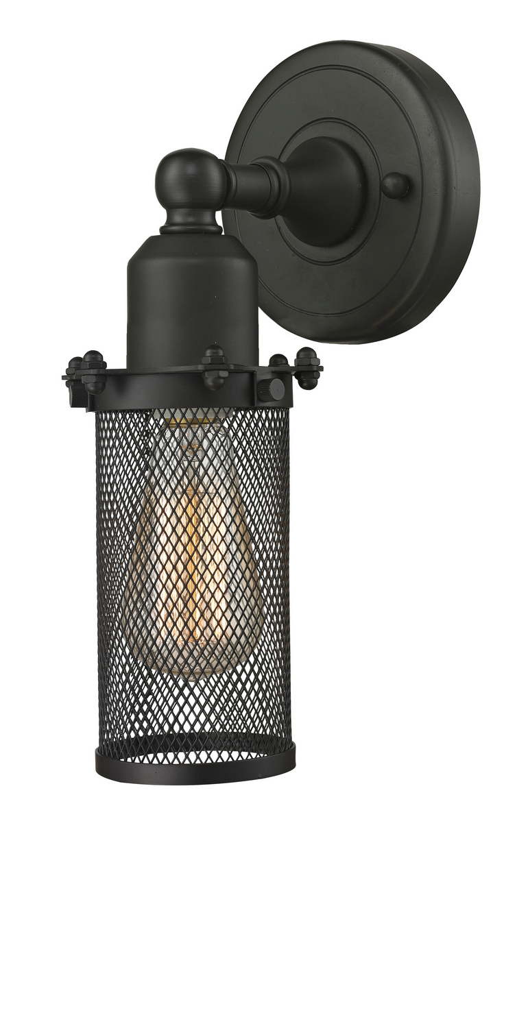 LED Wall Sconce by Innovations - Austere Collection, Oil Rubbed Bronze Finish - 900-1W-OB-CE219-OB-LED