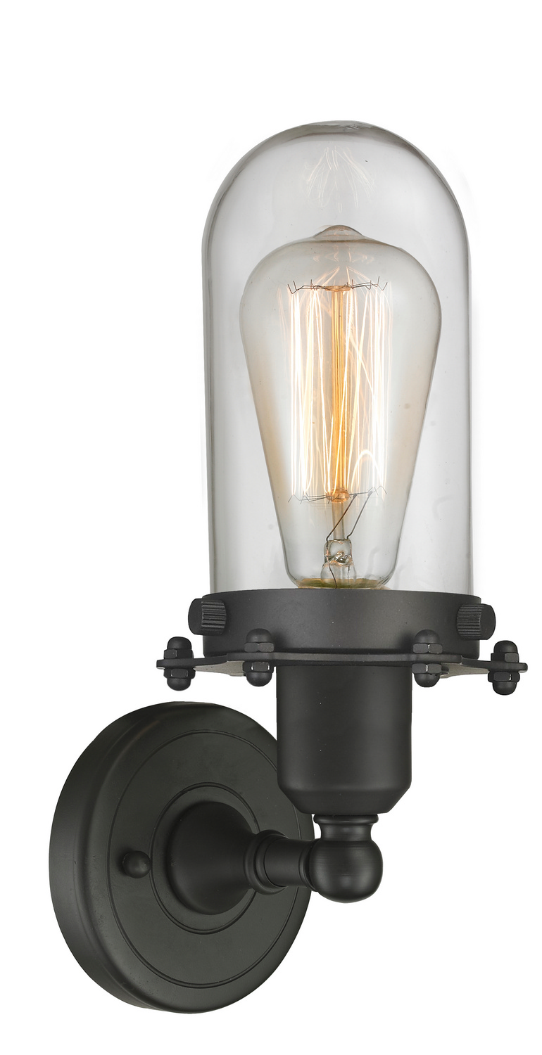 LED Wall Sconce by Innovations - Austere Collection, Oil Rubbed Bronze Finish - 900-1W-OB-CE231-OB-CL-LED